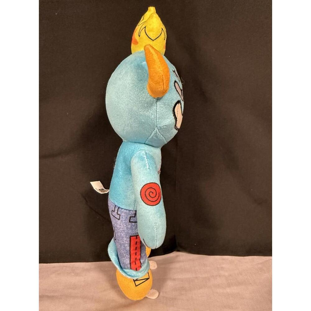 Meow Wolf Artcade Denver Plush Waffle Cone Club Garbble Grapple 11in Blue - Picture 3 of 8